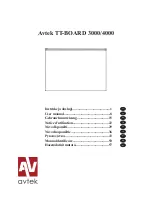 Avtek TT-BOARD 3000 User Manual preview