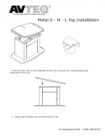 AVteq GMP-200L Assembly Instructions предпросмотр