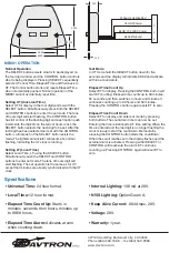 Preview for 2 page of Avtron MB801 Quick Start Manual