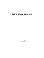 Предварительный просмотр 1 страницы Avue ADR87XXXD Series User Manual