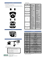 Preview for 2 page of Avue AV666EW Manual