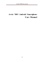 Avvio 768S User Manual предпросмотр