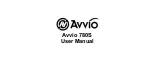 Avvio A780S User Manual предпросмотр