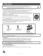 Preview for 8 page of Avvio C192069 Operator'S Manual