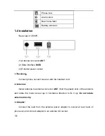 Предварительный просмотр 11 страницы Avvio C800P User Manual