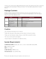 Preview for 3 page of AVYCON AVC LHN21SVT-A1S Quick Start Manual