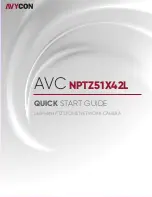 Предварительный просмотр 1 страницы AVYCON AVC-NPTZ51X42L Quick Start Manual