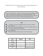 Preview for 2 page of AVYCON AVK-N1100 Quick Start Manual