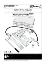 AW Tools AUTOMOTIVE Series Operating And Safety Instructions Manual preview