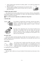 Preview for 23 page of AW Tools CS580 Operating/Safety Instructions Manual