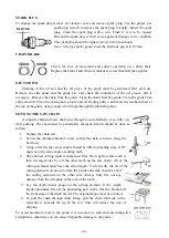 Preview for 24 page of AW Tools GARDEN CS250 Assembly, Operating And Safety Instructions