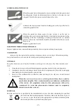 Preview for 25 page of AW Tools GARDEN CS250 Assembly, Operating And Safety Instructions