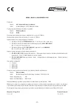 Preview for 41 page of AW Tools GARDEN CS250 Assembly, Operating And Safety Instructions