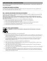 Preview for 4 page of AW BREATH-CLEAN PAPR Installation, Operation, And Parts Manual