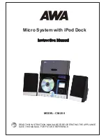 AWA CM-200 Instruction Manual preview