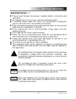 Preview for 4 page of AWA DA641 User Manual