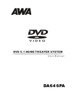 AWA DA646PA User Manual предпросмотр