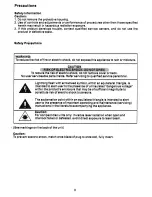 Preview for 4 page of AWA E-6906 User Manual