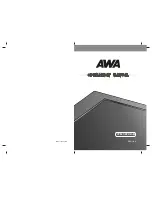 Предварительный просмотр 1 страницы AWA JTM19F22-D Operating Manual