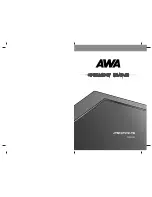 AWA JTM19T212-TD Operation Manual preview