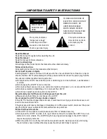 Preview for 4 page of AWA JTM19T212-TD Operation Manual