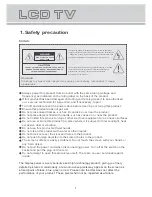 Preview for 4 page of AWA LC-16G78 User Manual