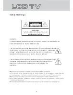 Preview for 3 page of AWA LC-47G58 User Manual