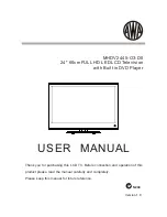 Preview for 1 page of AWA MHDV2445-O3-D0 User Manual