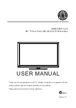 AWA MHDV4601-O3 User Manual preview