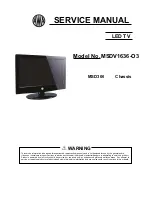 AWA MSDV1636-O3 Service Manual preview