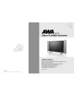 AWA PDP106J Owner'S Manual предпросмотр