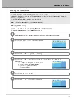 Preview for 24 page of AWA TFTD81M Owner'S Manual