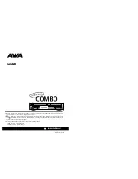 AWA W991 Instruction Manual предпросмотр