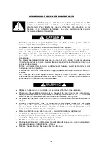 Preview for 26 page of Awanti Elite BCSE50R3S Instruction Manual