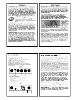 Preview for 2 page of Award Session JD10 MK2.3 Operating Instructions