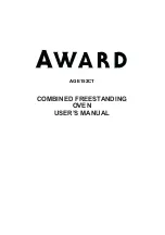 Preview for 1 page of Award AGE152CT User Manual