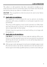 Preview for 5 page of Award Easy Dryer 1700 User Manual