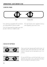 Preview for 19 page of Award Easy Dryer 1700 User Manual