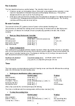 Preview for 8 page of Award H102B Instructions Of Use