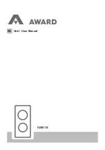 Preview for 1 page of Award H290/1S User Manual