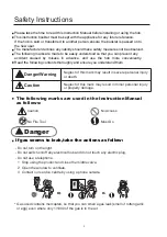 Preview for 4 page of Award H903BG User Manual