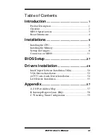 Preview for 3 page of Award MI910 User Manual