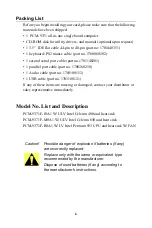 Preview for 3 page of Award PCM-9371 User Manual