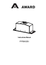 Award PPS902SI Instruction Manual preview