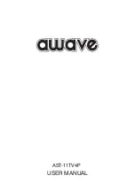 awave AST-11TV4P User Manual preview