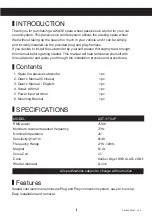 Preview for 2 page of awave AST-11TV4P User Manual