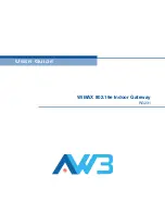 AWB WiMAX RG231 User Manual preview