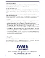 Предварительный просмотр 4 страницы AWE AA75 Quick Setup Manual