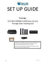 AWE HC-PACK2-BP9040-LS100 Setup Manual preview