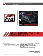 Предварительный просмотр 1 страницы AWE S-FLO Installation Manual